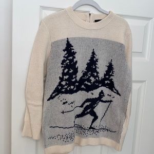 Jcrew ski sweater